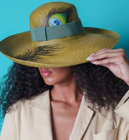 Chapéu Panamá AVESTRUZ